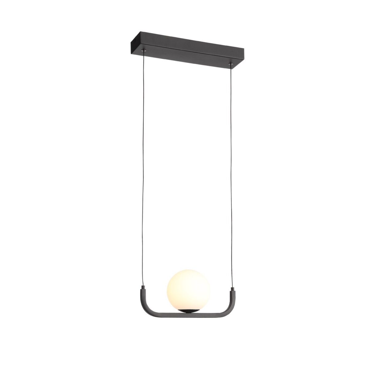 SL1581.403.01 Светильник подвесной ST-Luce Черный/Белый LED 1*8W 3200K БОТЕЛЛИ — изображение 1