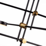 SL1604.432.06 Светильник потолочный ST-Luce Черный, Латунь/Черный LED 6*5W 3000K РОДРИГО — изображение 5