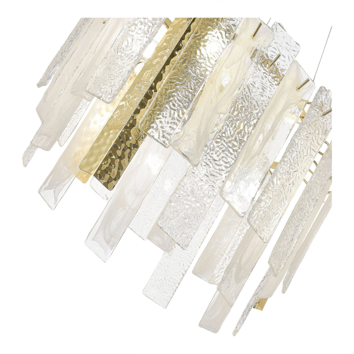 в наличии SL1636.203.06 Люстра подвесная ST-Luce Золотистый/Белый, Золотистый E14 6*40W СКОЛАРЕ - купить в интернет-магазине Светильники Торг