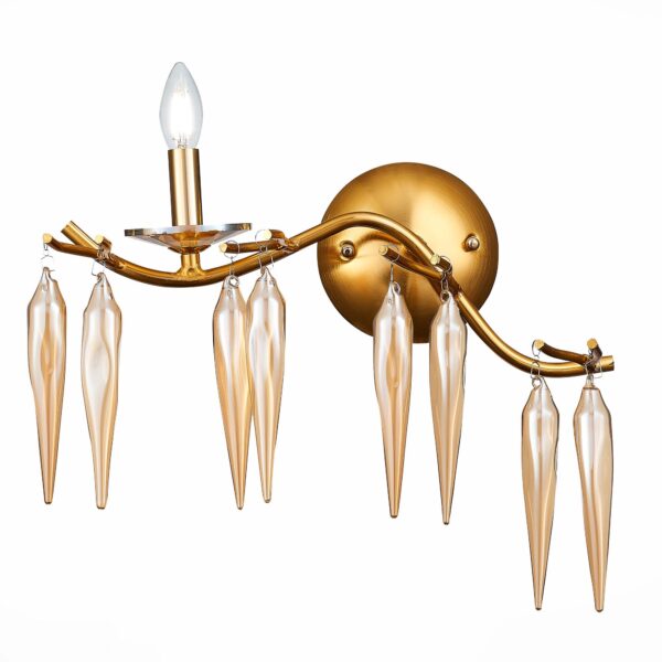 SL1653.201.01 Бра ST-Luce Золотистый/Золотистый E14 1*40W СИЕНА