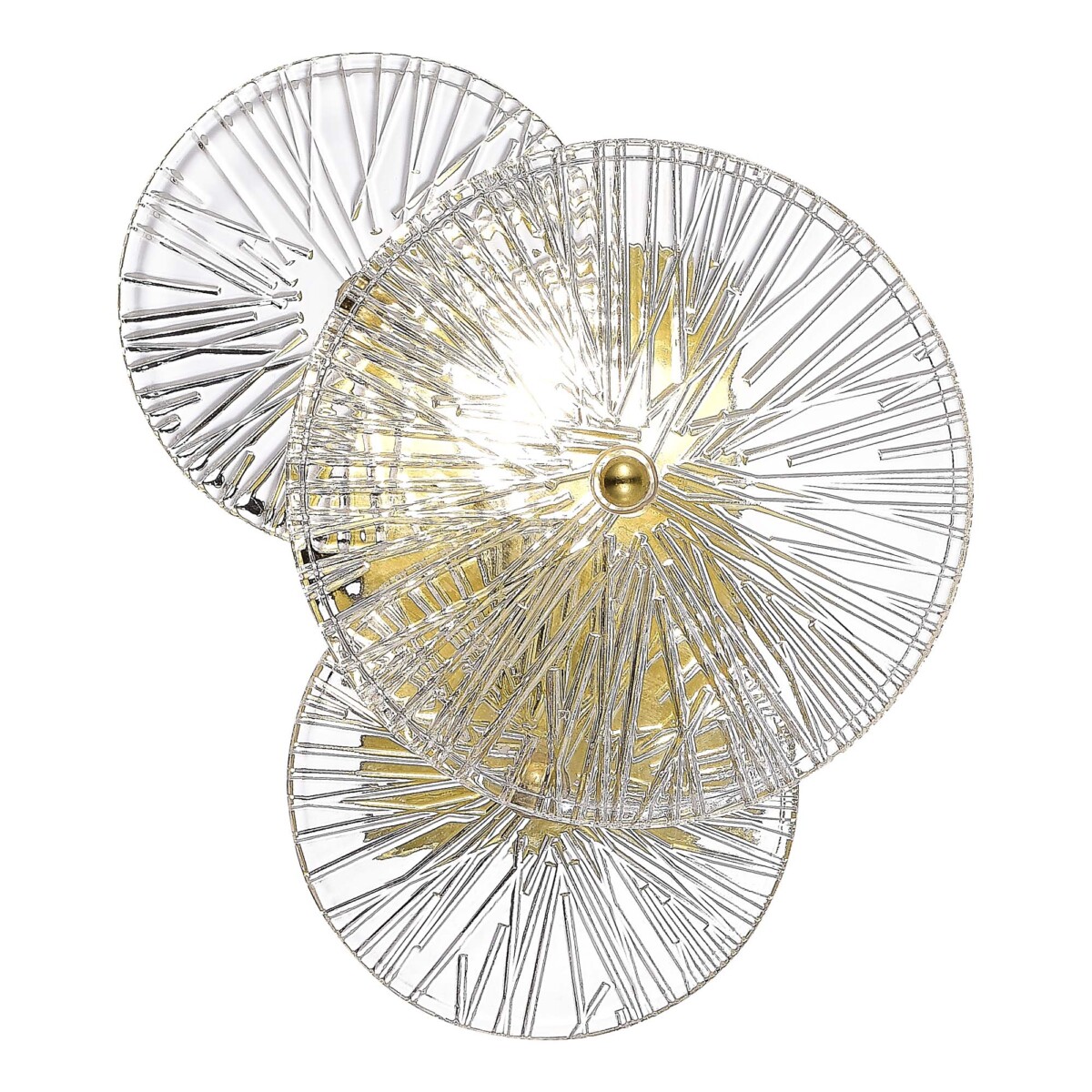 SL1657.201.01 Бра ST-Luce Золотистый/Прозрачный E14 1*40W FLERO — изображение 4