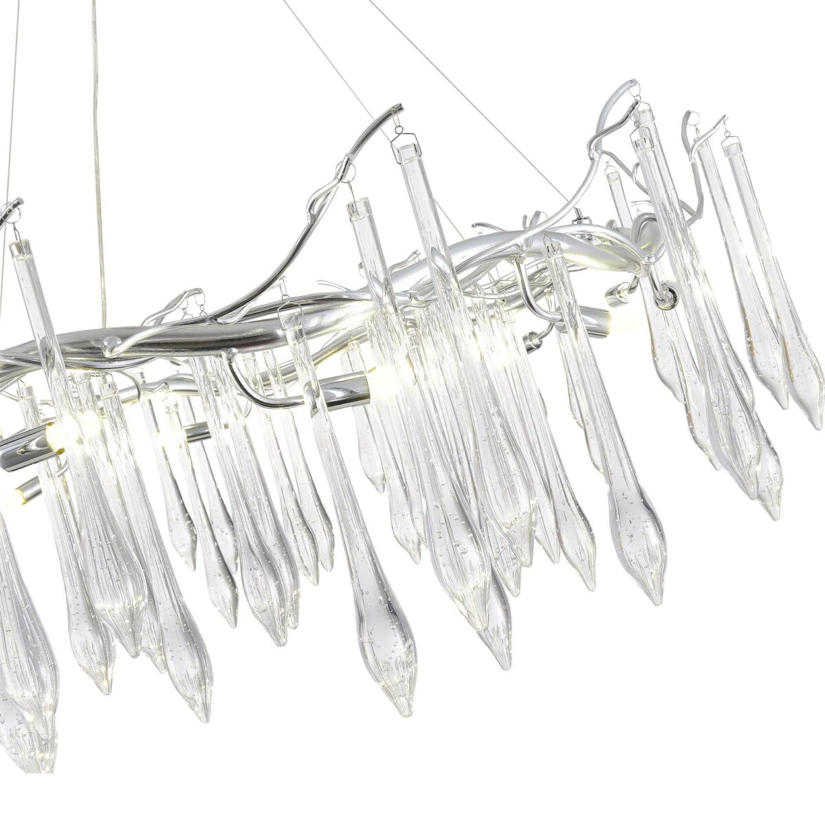 SL1660.103.12 Светильник подвесной ST-Luce Хром/Хром, Прозрачный G9 12*5W 4000K ТРИФОНИ — изображение 3