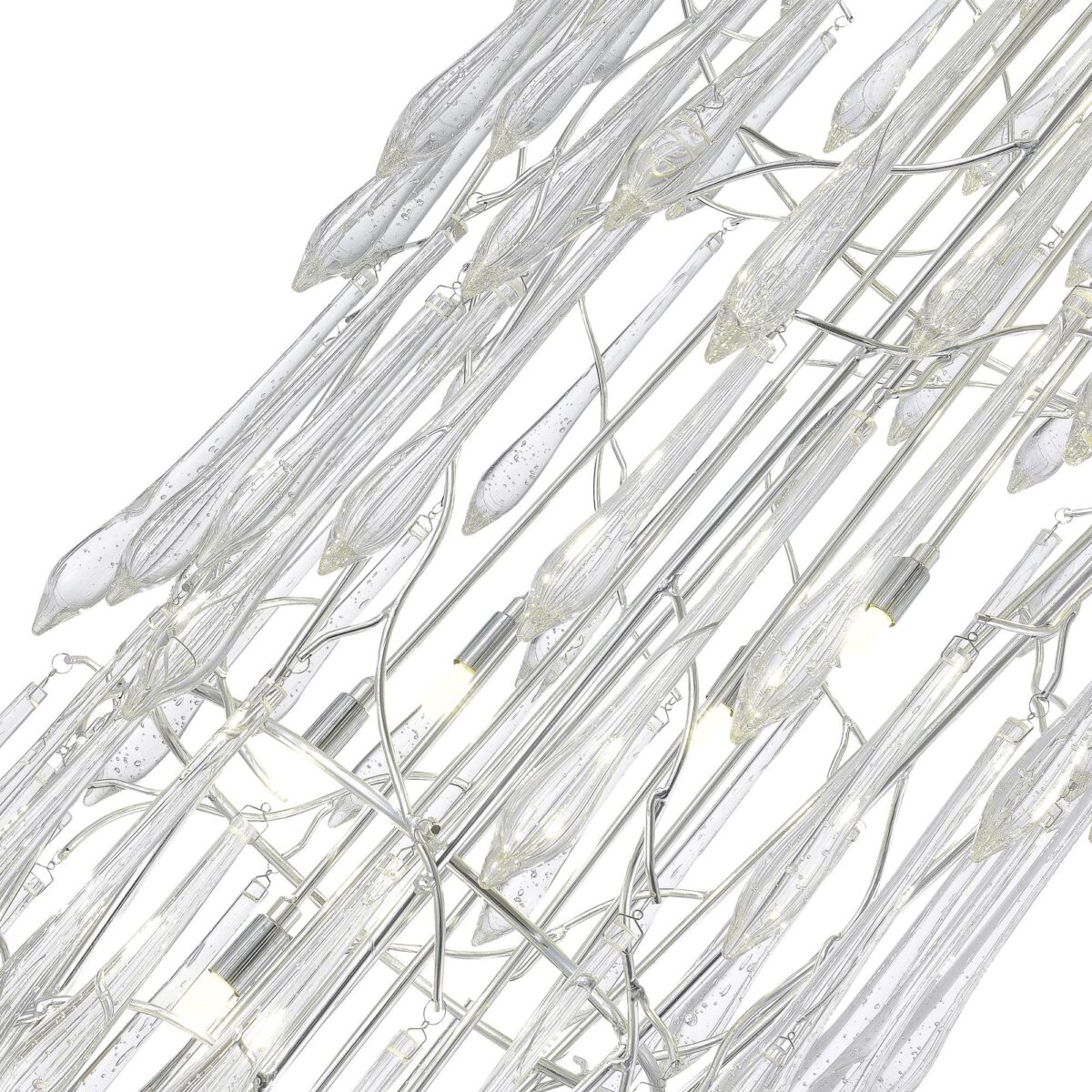 SL1660.103.25 Светильник подвесной ST-Luce Хром/Хром, Прозрачный G9 25*5W 4000K ТРИФОНИ — изображение 3