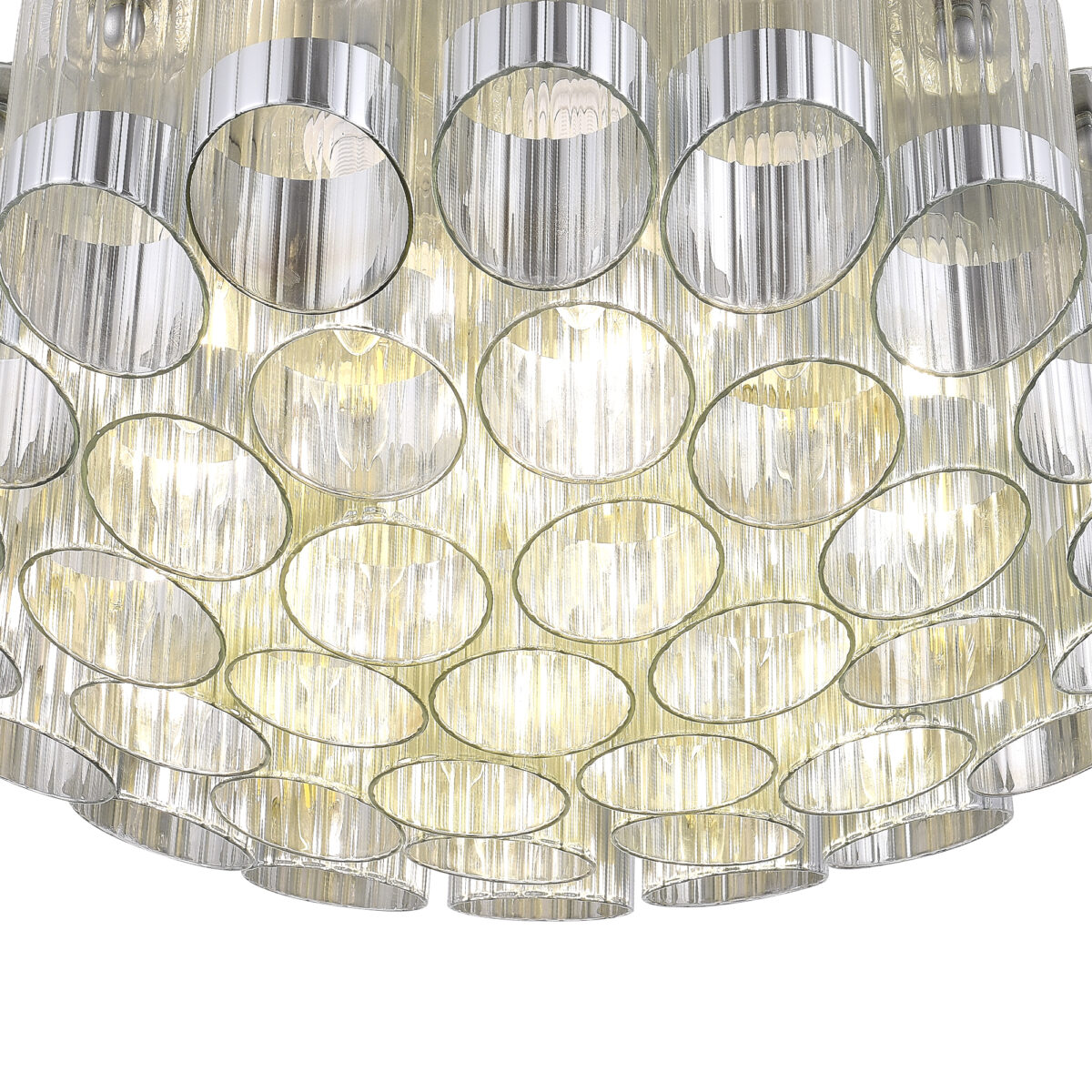 SL1662.102.19 Светильник потолочный ST-Luce Никель/Никель, Прозрачный E14 19*60W АККОРД — изображение 4