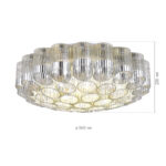 SL1662.102.19 Светильник потолочный ST-Luce Никель/Никель, Прозрачный E14 19*60W АККОРД — изображение 5
