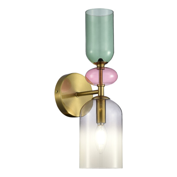 в наличии SL2000.201.01 Бра ST-Luce Золотистый/Дымчатый E14 1*40W ДЖЕА - купить в интернет-магазине Светильники Торг