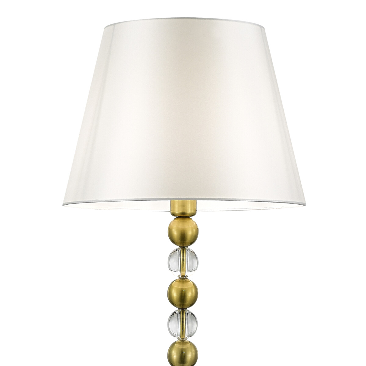 в наличии SL2003.305.01 Торшер ST-Luce латунь/белый E27 1*40W АВРОРА - купить в интернет-магазине Светильники Торг