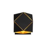 SL258.401.01 Бра ST-Luce Черный/Черный, Золото E14 1*40W ЭНИГМА — изображение 3