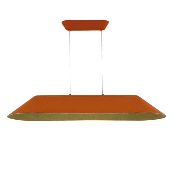 SL3001.823.01 Светильник подвесной ST-Luce Оранжевый,Серый/Оранжевый,Серый LED 1*32W СЕНТИТО