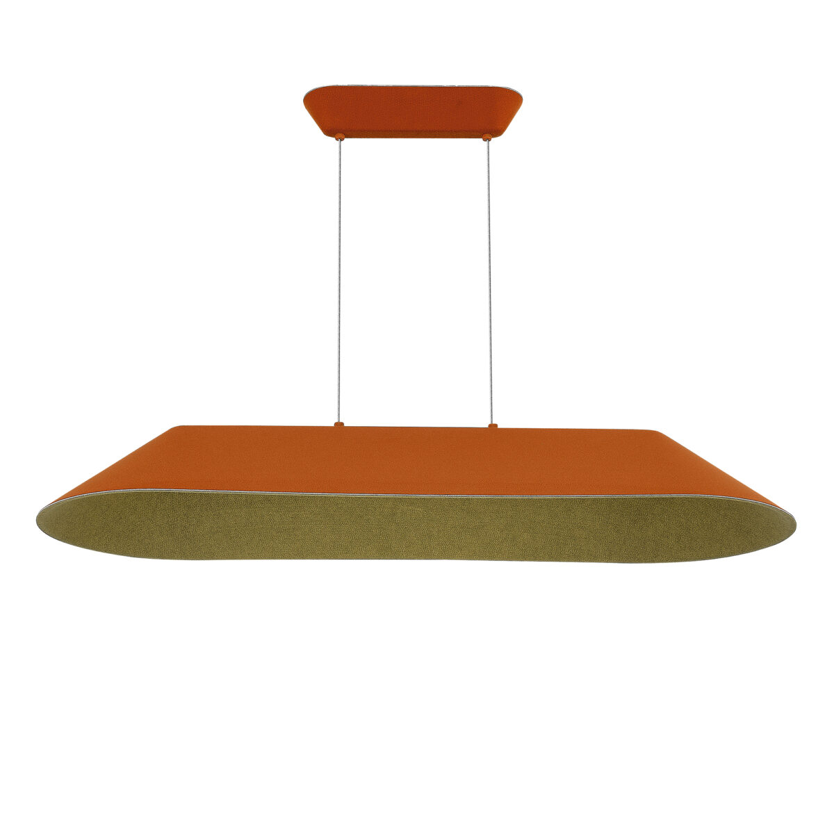 SL3001.823.01 Светильник подвесной ST-Luce Оранжевый,Серый/Оранжевый,Серый LED 1*32W СЕНТИТО — изображение 3