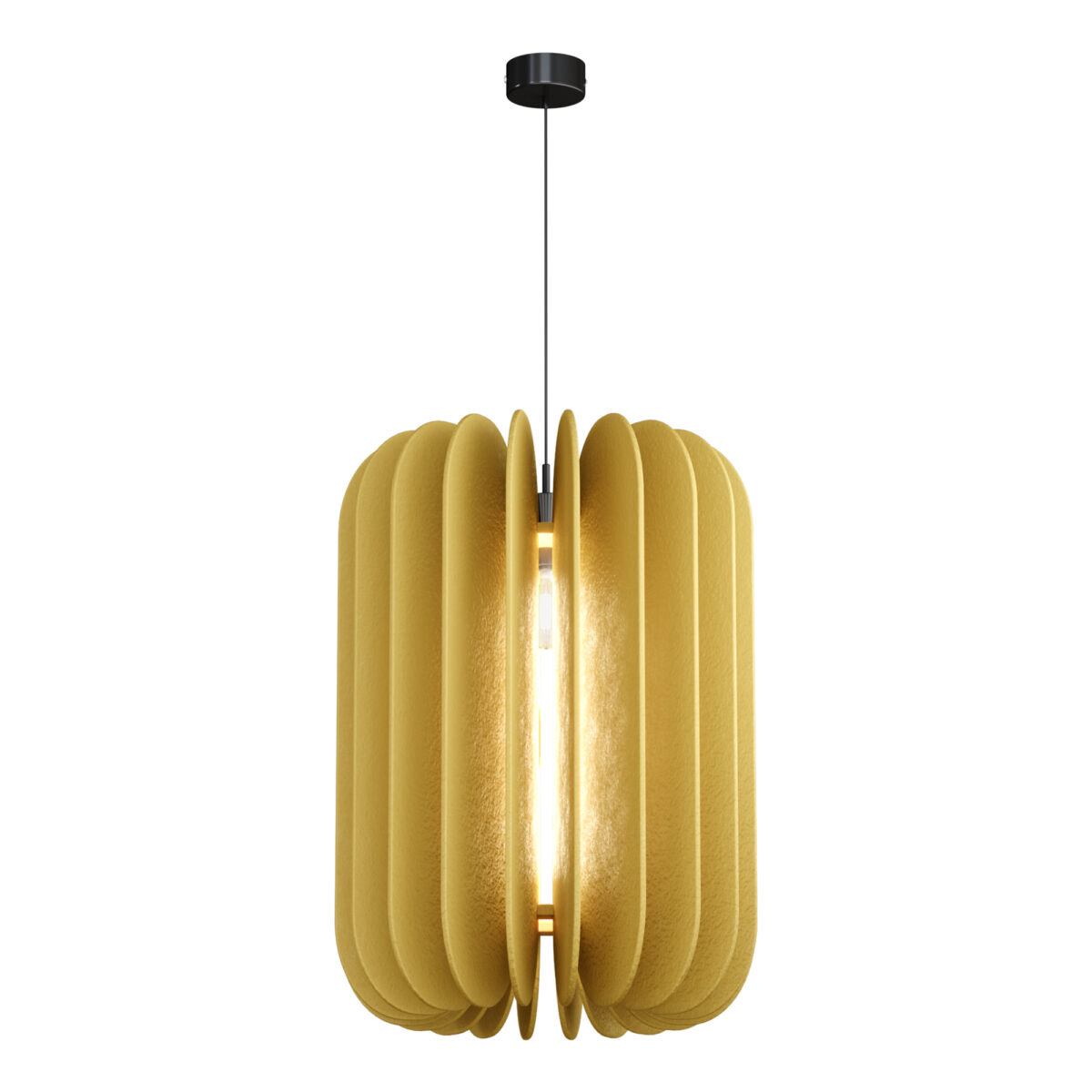SL3004.443.01_01W SL3004.443.01 Светильник подвесной ST-Luce Черный/Желтый E27 1*60W СЕНТИТО — изображение 1