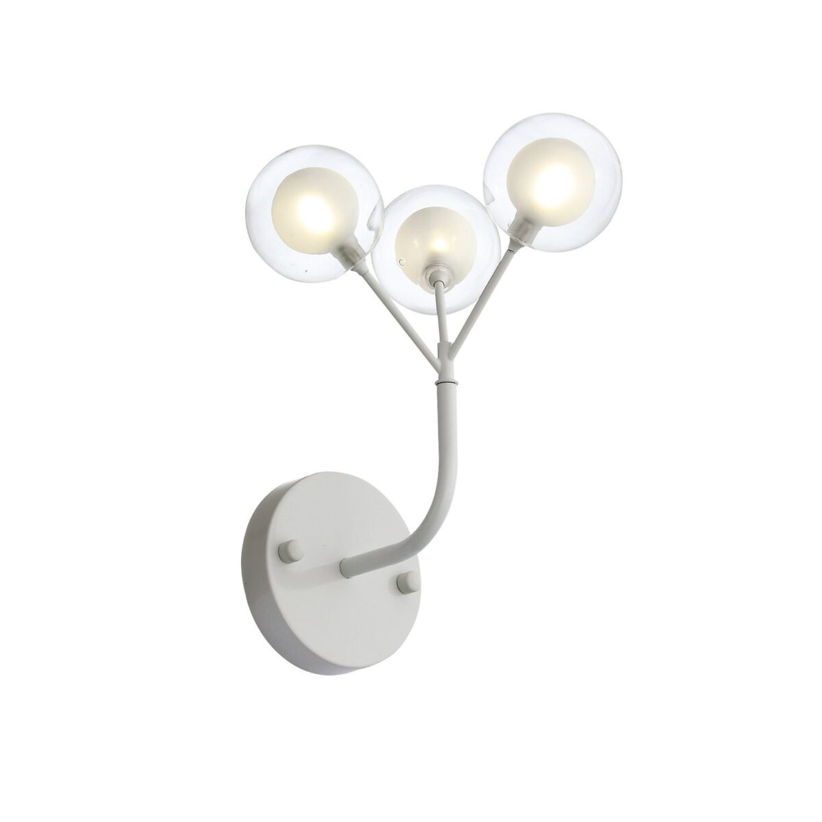 SL376.501.03 Бра ST-Luce Белый/Белый,Прозрачный G4 LED 3*2W ДЕМЕЛЕ — изображение 2