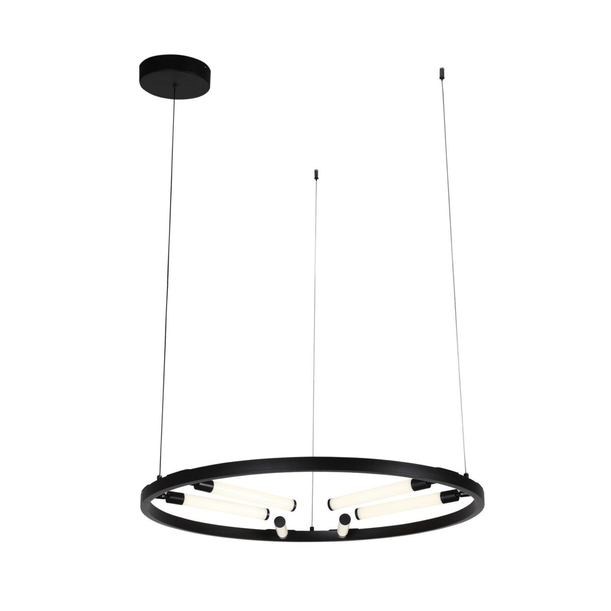 SL393.403.06_01W SL393.403.06 Светильник подвесной ST-Luce Черный/Белый LED 6*6W 4000K БИЗАРИА — изображение 1