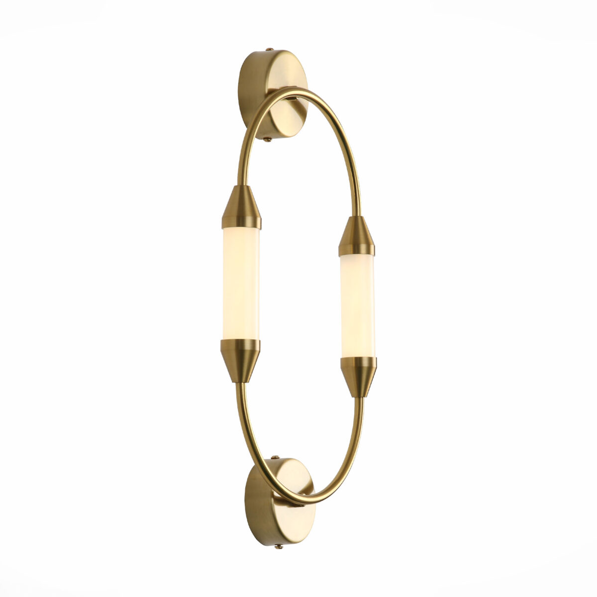 SL6004.301.02 Бра ST-Luce Латунь/Белый LED 2*4W 3000K АЛЬБИА — изображение 3