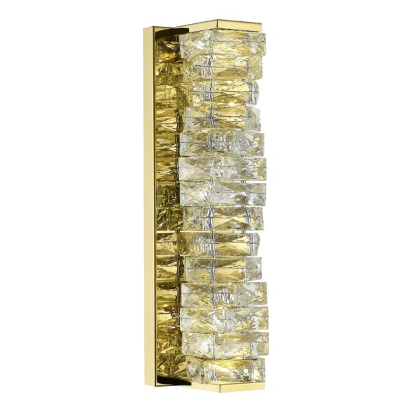 SL6010.201.15 Бра ST-Luce Золотистый/Прозрачный LED 1*15W ЭСПИРА