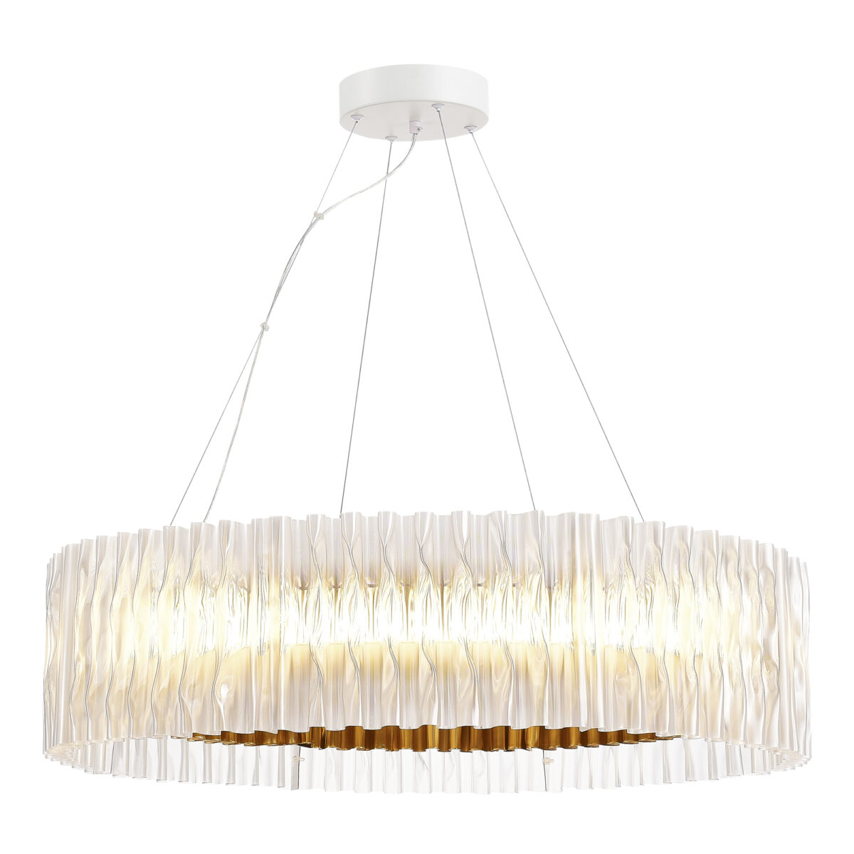 SL6012.213.01 Светильник подвесной ST-Luce Золотистый/Прозрачный LED 1*87W 3000K НАЗАРЕ — изображение 4