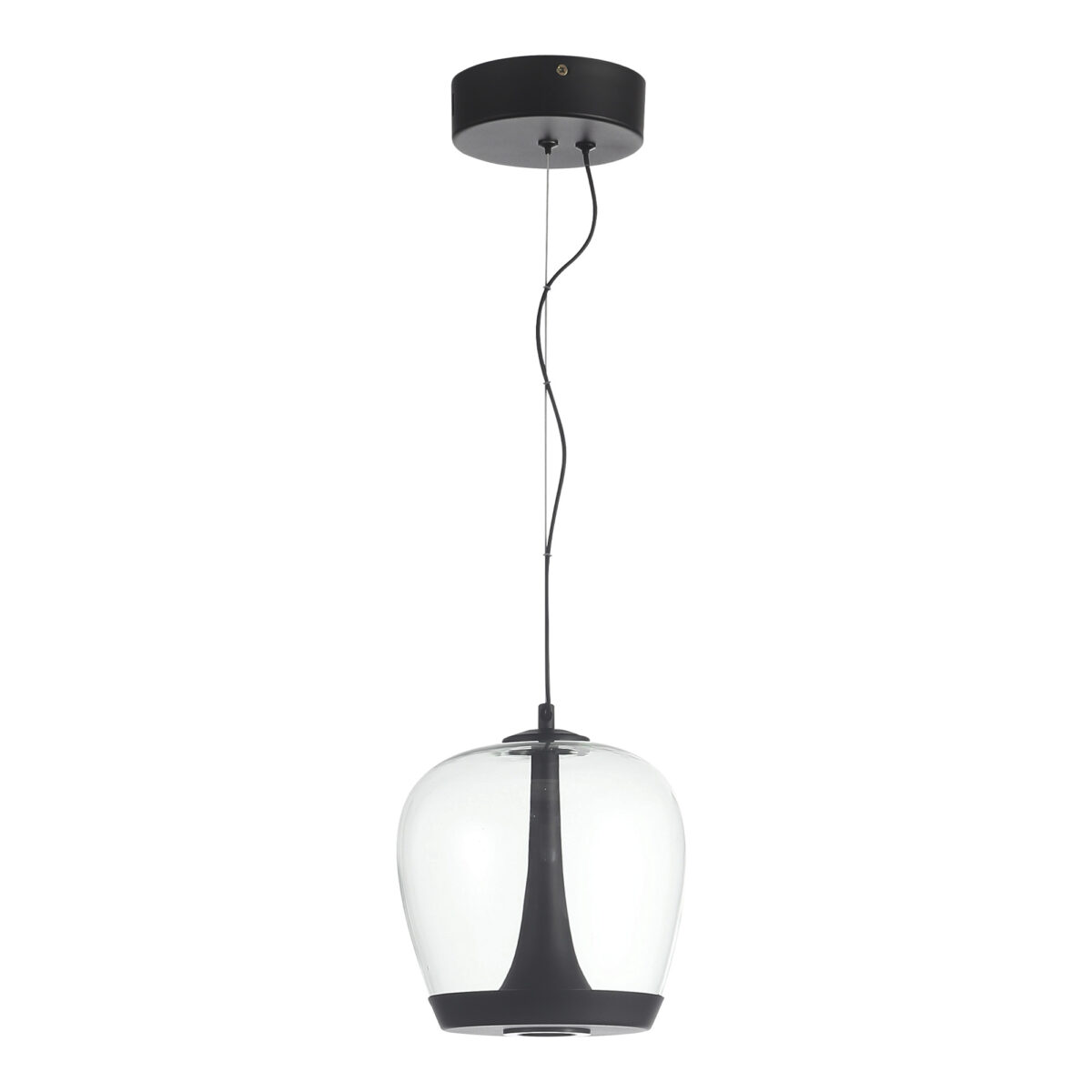 SL6014.423.01 Светильник подвесной ST-Luce Черный/Прозрачный, Черный LED 1*17W 3000K РИПЛ — изображение 2