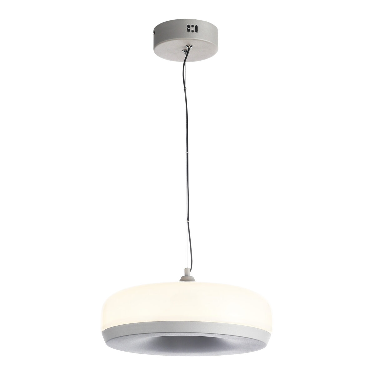 SL6014.503.01 Светильник подвесной ST-Luce Серый/Молочный LED 1*42W 3000K РИПЛ — изображение 1
