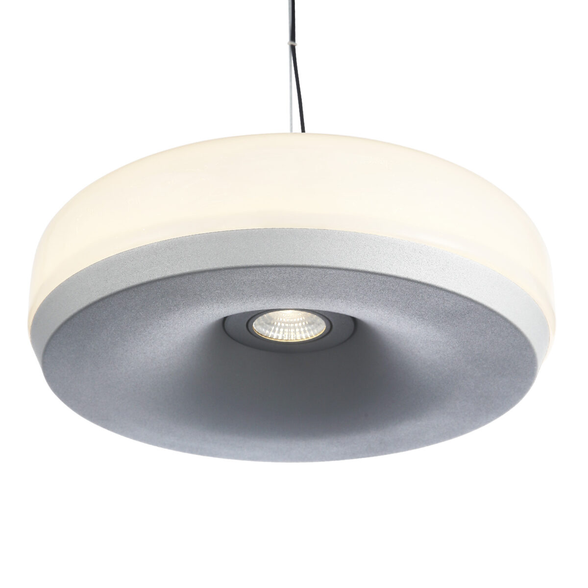 SL6014.503.01 Светильник подвесной ST-Luce Серый/Молочный LED 1*42W 3000K РИПЛ — изображение 3