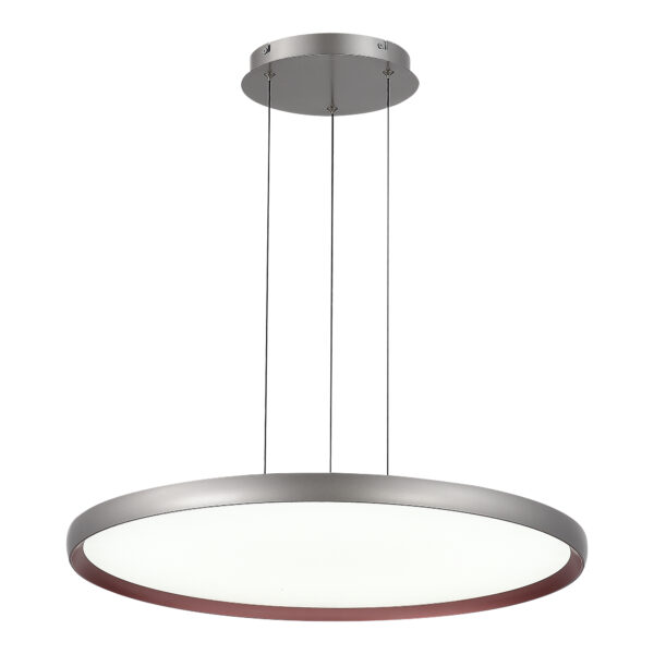 SL6015.413.01 Светильник подвесной ST-Luce Темно-Серый/Белый LED 1*45W 3000K-6000K САТЕЛЛИ