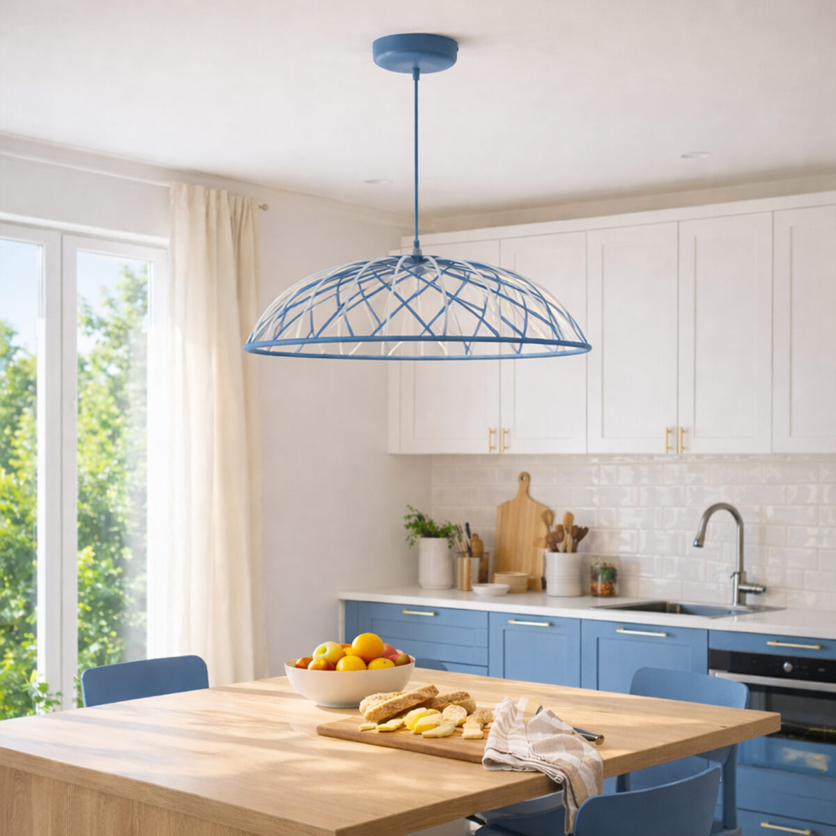 SL6016.703.01 Светильник подвесной ST-Luce Синий/Синий LED 1*20W 3000K БАУНД — изображение 9