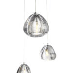 SL6017.101.07 Светильник подвесной ST-Luce Хром/Прозрачный с пузырьками воздуха LED 7*3W 3000K АКВА — изображение 5