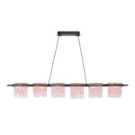 SL6021.403.36 Светильник подвесной ST-Luce черный/розовый LED 1*36W 3000K ВУАЛЬ — изображение 4