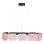 SL6021.403.66 Светильник подвесной ST-Luce черный/розовый LED 1*66W 3000K ВУАЛЬ — изображение 4
