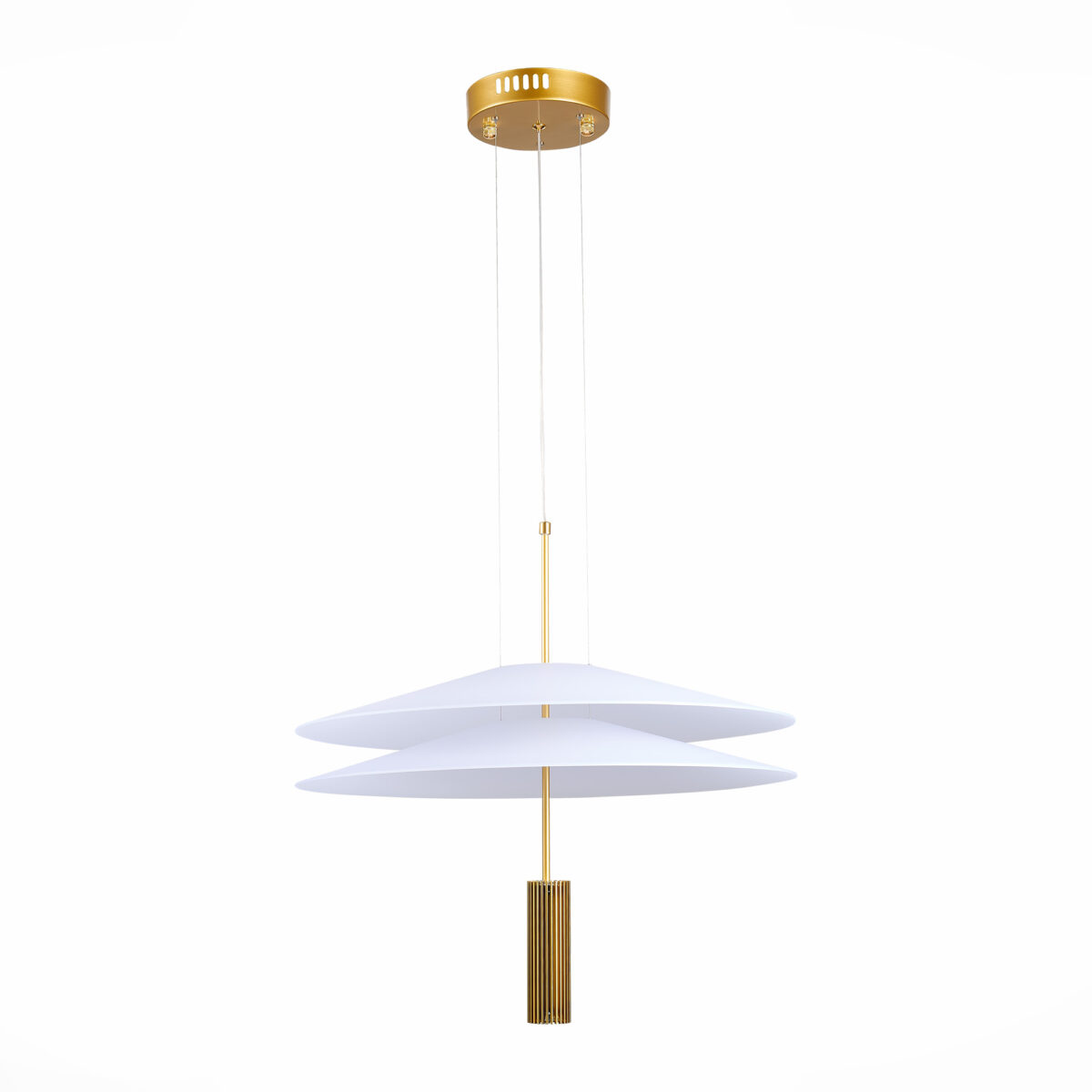 SL6101.203.01 Люстра подвесная ST-Luce Золотистый/Белый LED 1*10W 3000K ИСОЛА — изображение 2
