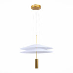 SL6101.203.01 Люстра подвесная ST-Luce Золотистый/Белый LED 1*10W 3000K ИСОЛА — изображение 2