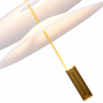 SL6101.223.01 Люстра подвесная ST-Luce Золотистый/Белый LED 1*15W 3000K ИСОЛА — изображение 3