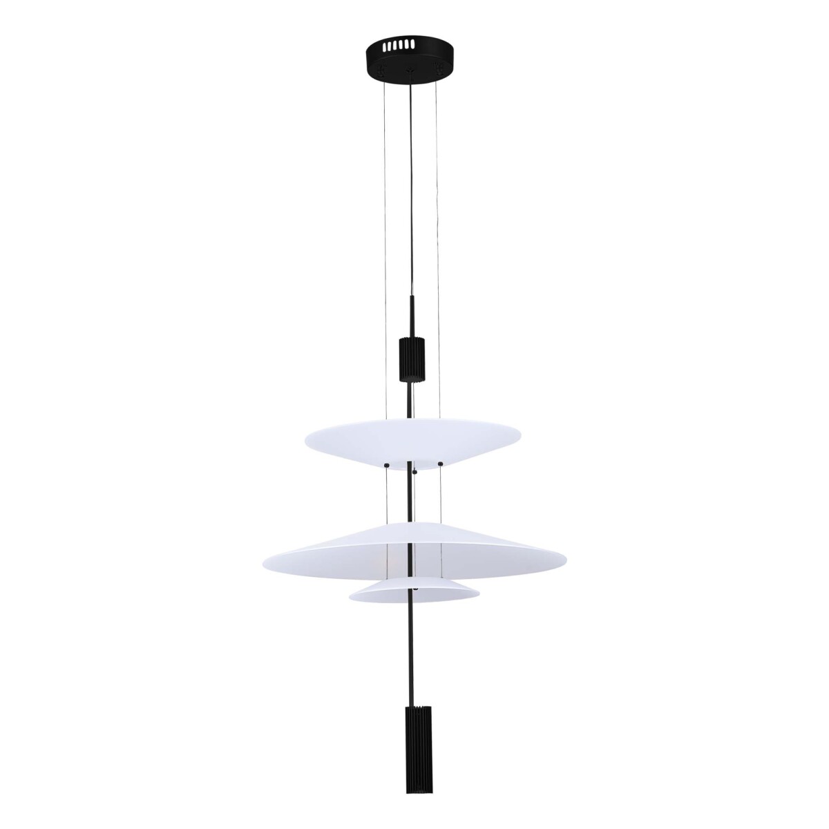 в наличии SL6101.413.01 Люстра подвесная ST-Luce Черный/Белый LED 1*15W 3000K ИСОЛА - купить в интернет-магазине Светильники Торг