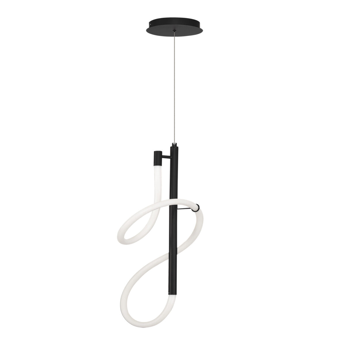 SL6102.403.16 Светильник подвесной ST-Luce Черный/Белый LED 1*16W 3000K САГРАТО — изображение 2