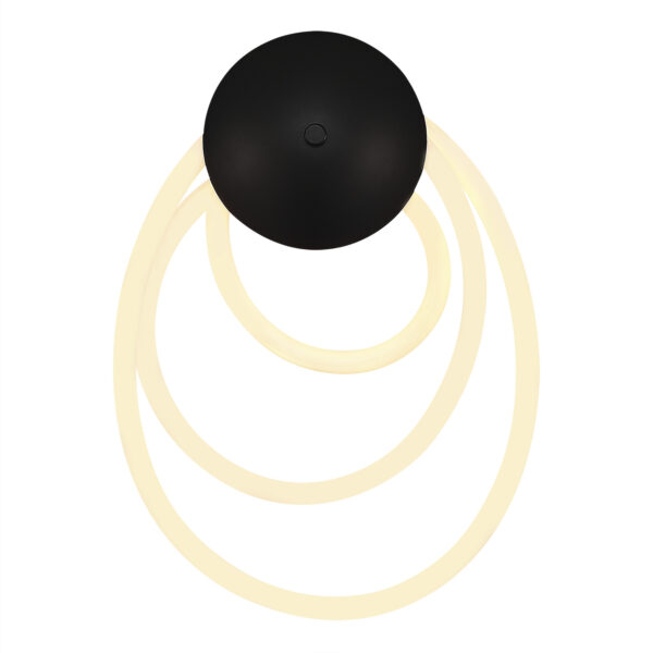 SL6102.411.30 Светильник настенный ST-Luce Черный/Белый LED 1*30W 3000K САГРАТО