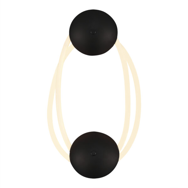 SL6102.421.30 Светильник настенный ST-Luce Черный/Белый LED 1*30W 3000K САГРАТО