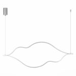 SL6106.103.65 Светильник подвесной ST-Luce Никель/Белый LED 1*65W 4000K КОРТИЛЕ