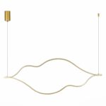 SL6106.203.65 Светильник подвесной ST-Luce Золотистый/Белый LED 1*65W 4000K КОРТИЛЕ — изображение 2