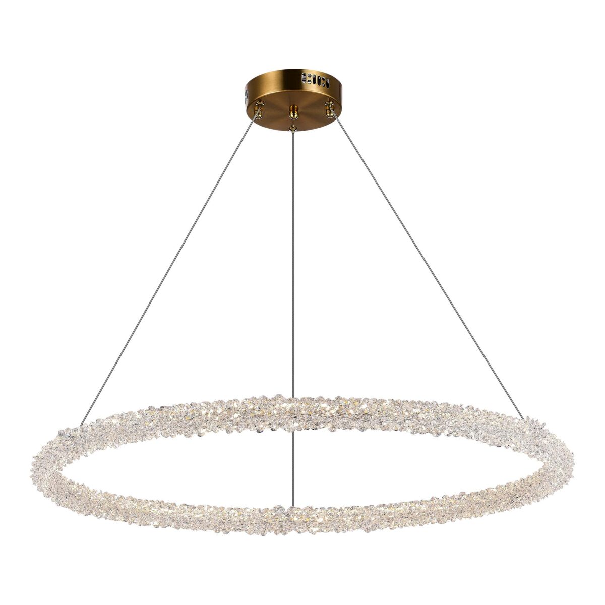 SL6110.223.01 Люстра подвесная ST-Luce Золотистый/Золотистый LED 1*45W 3000 - 6500K АВАНА — изображение 3