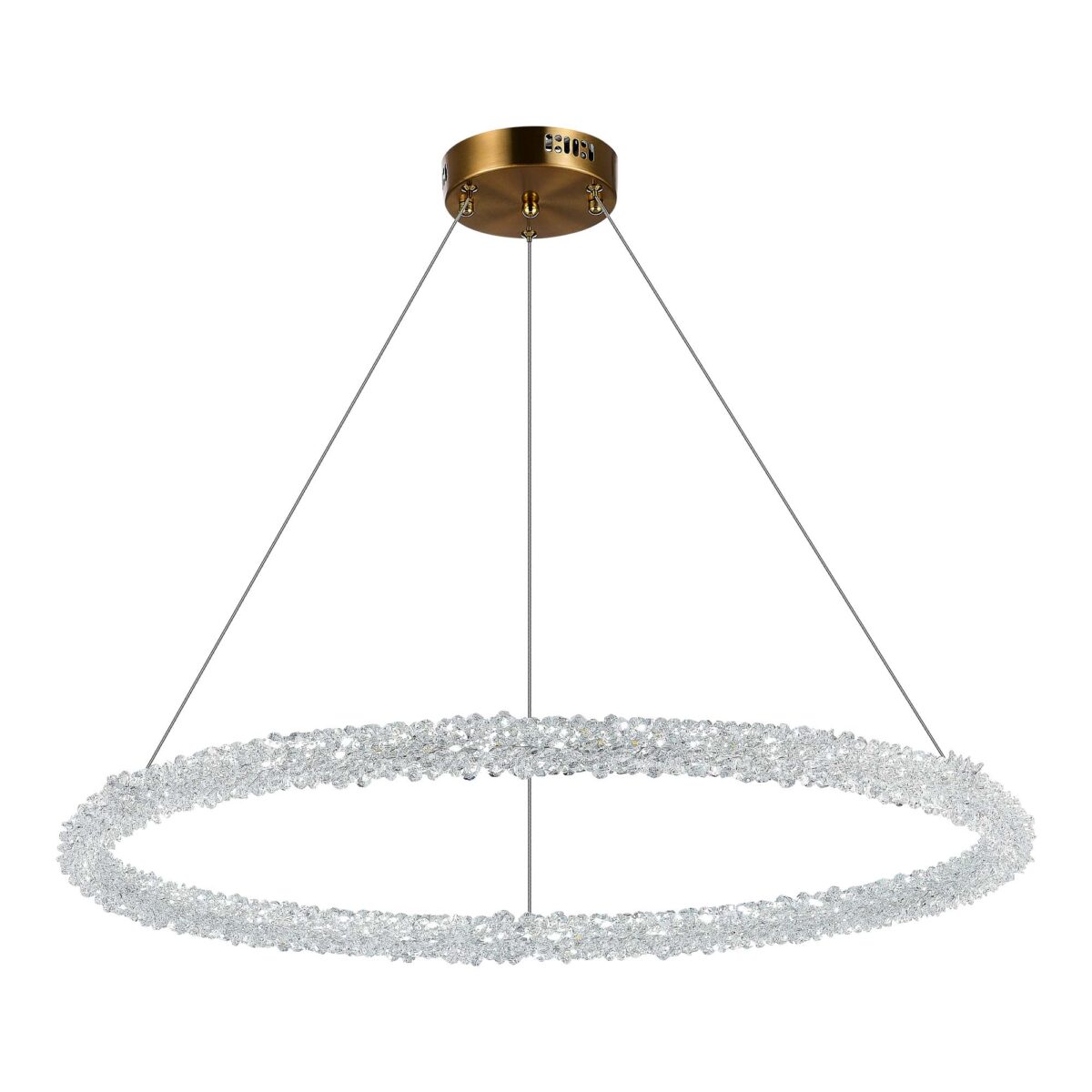 SL6110.223.01 Люстра подвесная ST-Luce Золотистый/Золотистый LED 1*45W 3000 - 6500K АВАНА — изображение 4