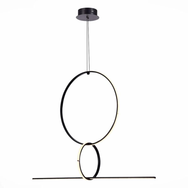 SL6113.433.01 Светильник подвесной ST-Luce Черный LED 1*50W 3000K ГАЙА