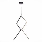 SL6113.443.01 Светильник подвесной ST-Luce Черный LED 1*50W 3000K ГАЙА