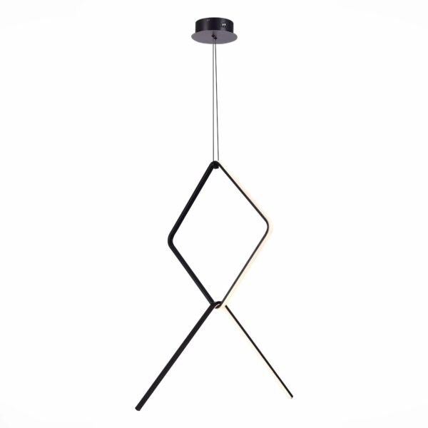 SL6113.443.01 Светильник подвесной ST-Luce Черный LED 1*50W 3000K ГАЙА