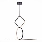 SL6113.453.01 Светильник подвесной ST-Luce Черный LED 1*50W 3000K ГАЙА