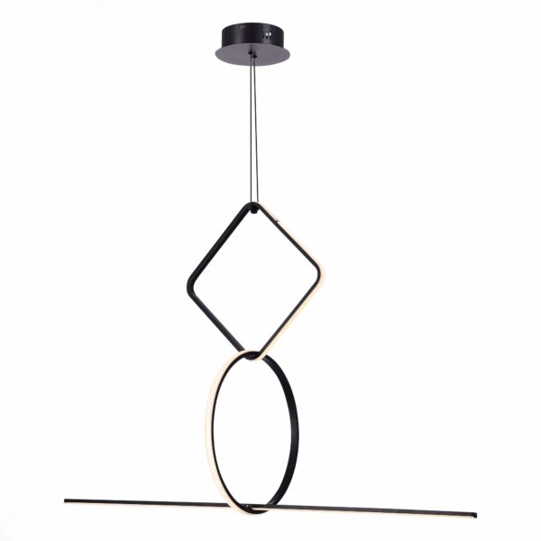 SL6113.453.01 Светильник подвесной ST-Luce Черный LED 1*50W 3000K ГАЙА