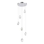 SL6114.103.06 Светильник подвесной ST-Luce Хром/Прозрачный LED 6*3W 3000K КАСКАТО — изображение 2