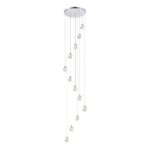 SL6114.103.12 Светильник подвесной ST-Luce Хром/Прозрачный LED 12*3W 3000K КАСКАТО