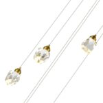 SL6114.203.06 Светильник подвесной ST-Luce Золотистый/Прозрачный LED 6*3W 3000K КАСКАТО — изображение 3