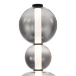 SL6119.404.18 Прикроватная лампа ST-Luce Черный/Дымчато-Серый LED 1*18W 3000K ПЕРЛИНА — изображение 4