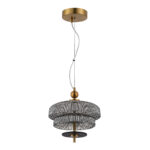 SL6122.303.01 Светильник подвесной ST-Luce Латунь/Латунь, Дымчатый LED 1*8W 3000K ОРИЕНТАЛЬ — изображение 2