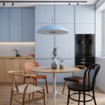 SL6128.703.01 Светильник подвесной ST-Luce Голубой/Голубой LED 1*24W 3000K ЛИДИА — изображение 8